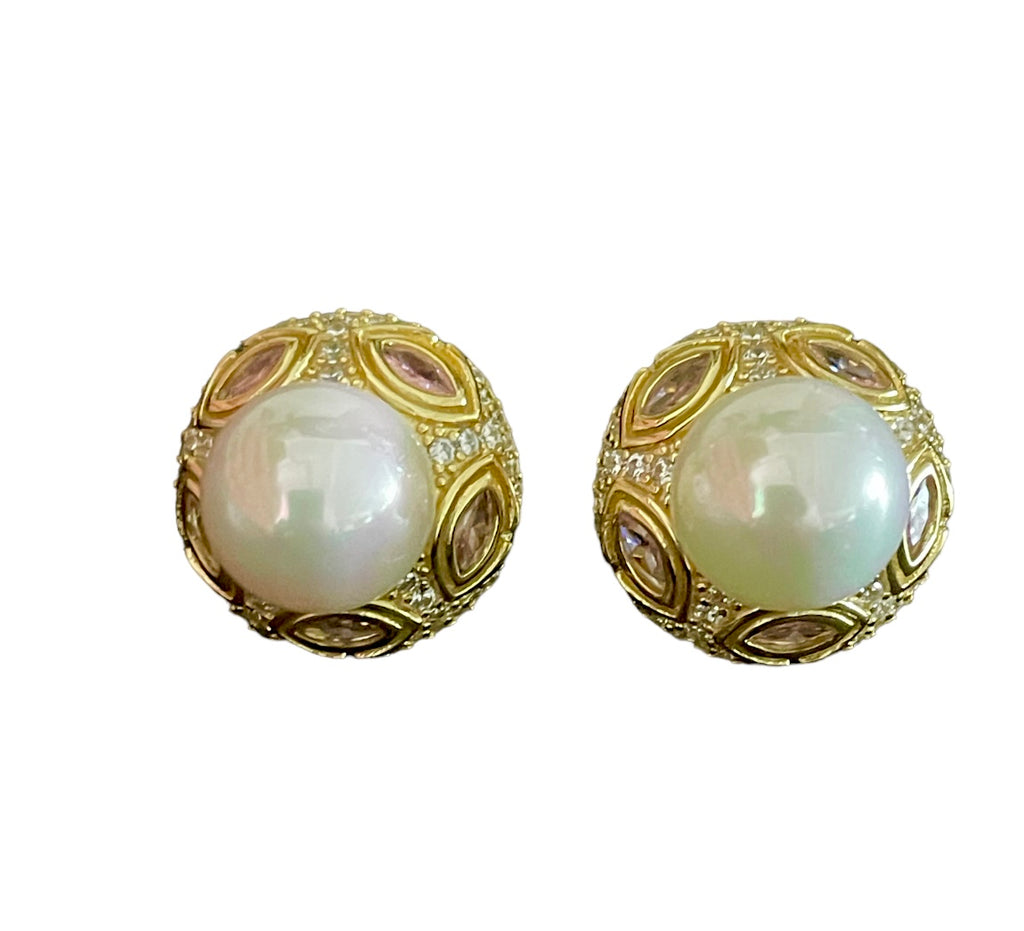 PEARL TOPS WITH TOURMALINE