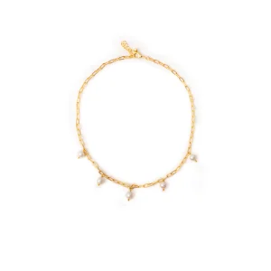 Loop Chain With Pearl Drops