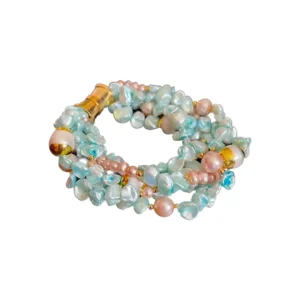 BLUE KESHI PEARL BRACELET