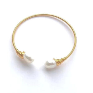 ZEVAR CHOKER NECKLACE-WHITE