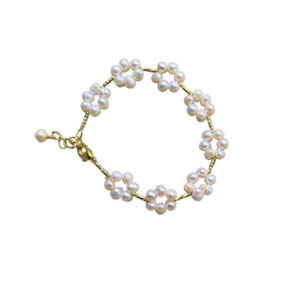 PEARL FLOWER BRACELET