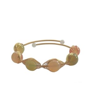 ZEVAR BANGLE IN TOURMALINE MIX