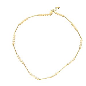 LINE PEARL IN GOLD WIRE