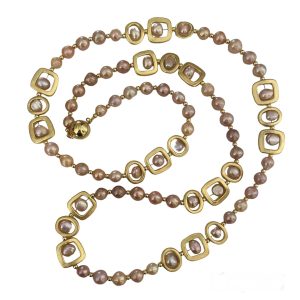 NINI PINK PEARL NECKLACE