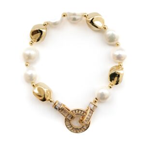 PEARL BRACELET WITH BAM BAM