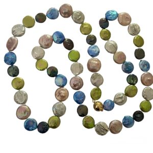 MULTI COIN PEARL NECKLACE