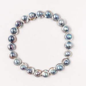 CLASSIC GREY MABE PEARL NECKLACE