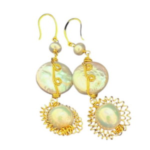 ZEVAR PEARL EARRINGS