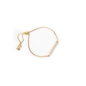 FIVE PEARL BRACELET