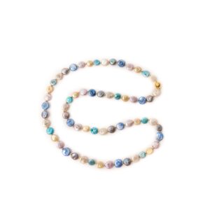 MULTI COIN PEARL NECKLACE