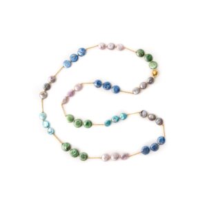 MULTI COIN PEARL IN WIRE