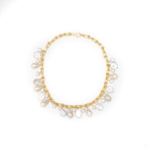 MULTI SHAPE PEARL NECKLACE