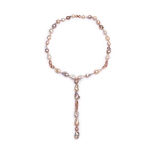 PASTEL BAROQUE Y PEARL NECKLACE